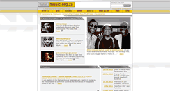 Desktop Screenshot of music.org.za